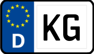 Kennzeichen KG/