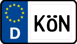 Kennzeichen KOeN/