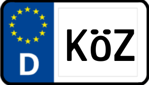 Kennzeichen KOeZ/