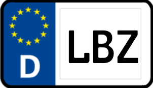 Kennzeichen LBZ/