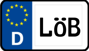 Kennzeichen LOeB/
