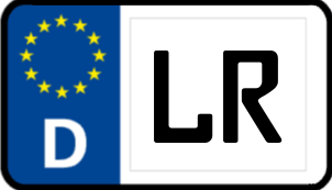 Kennzeichen LR/