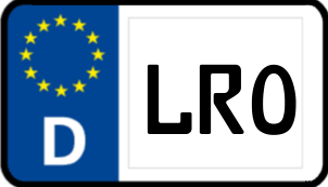 Kennzeichen LRO/