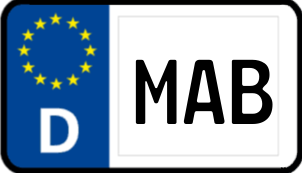 Kennzeichen MAB/