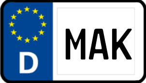 Kennzeichen MAK/