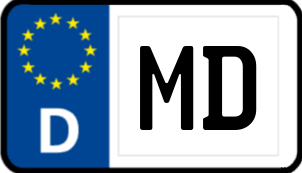 Kennzeichen MD/
