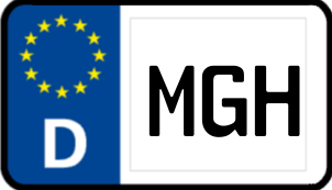 Kennzeichen MGH/