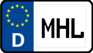 Kennzeichen MHL/