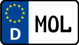 Kennzeichen MOL/