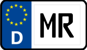 Kennzeichen MR/