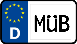 Kennzeichen MUeB/