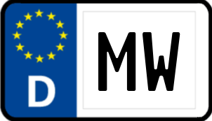 Kennzeichen MW/