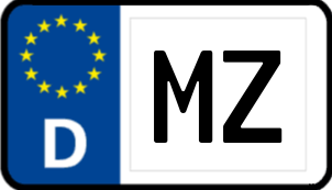 Kennzeichen MZ/
