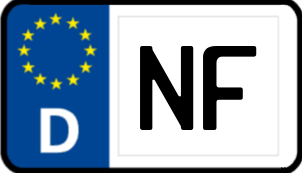 Kennzeichen NF/