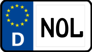 Kennzeichen NOL/