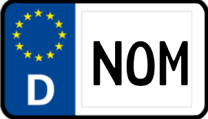 Kennzeichen NOM/