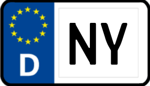 Kennzeichen NY/