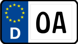 Kennzeichen OA/