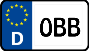 Kennzeichen OBB/
