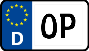 Kennzeichen OP/