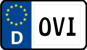 Kennzeichen OVI/