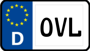 Kennzeichen OVL/