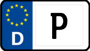 Kennzeichen P/