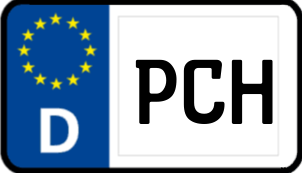 Kennzeichen PCH/