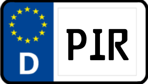 Kennzeichen PIR/