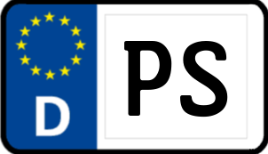 Kennzeichen PS/