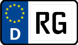 Kennzeichen RG/