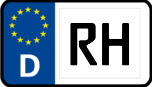 Kennzeichen RH/