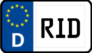 Kennzeichen RID/