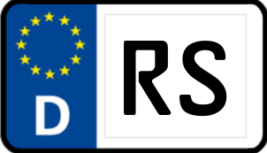 Kennzeichen RS/