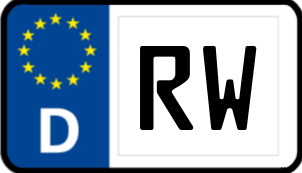Kennzeichen RW/