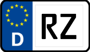 Kennzeichen RZ/