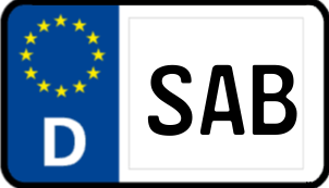 Kennzeichen SAB/