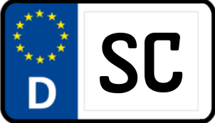 Kennzeichen SC/
