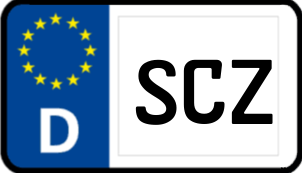 Kennzeichen SCZ/