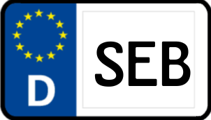 Kennzeichen SEB/