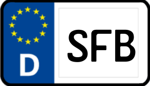 Kennzeichen SFB/