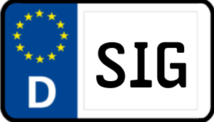 Kennzeichen SIG/