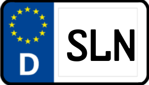 Kennzeichen SLN/