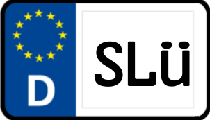Kennzeichen SLUe/