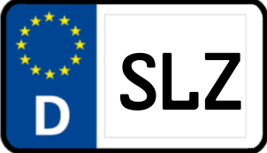 Kennzeichen SLZ/