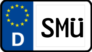 Kennzeichen SMUe/