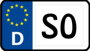 Kennzeichen SO/