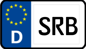 Kennzeichen SRB/