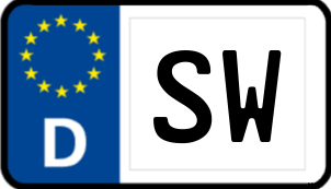 Kennzeichen SW/
