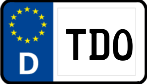 Kennzeichen TDO/